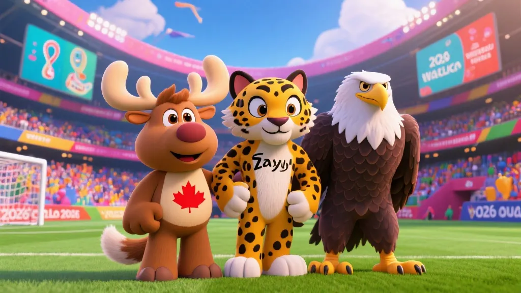 揭秘2026世界杯吉祥物：Maple、Zayu与Clutch背后的文化密码与狂欢寓意